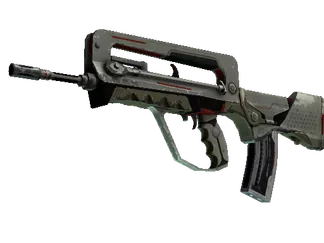 FAMAS | Mecha Industries (Battle-Scarred)