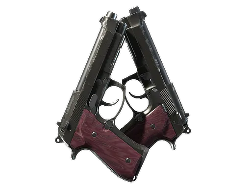 Dual Berettas | BorDeux (Well-Worn)