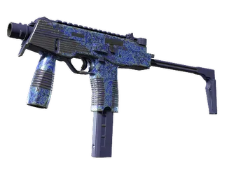 MP9 | Cobalt Paisley (Well-Worn)