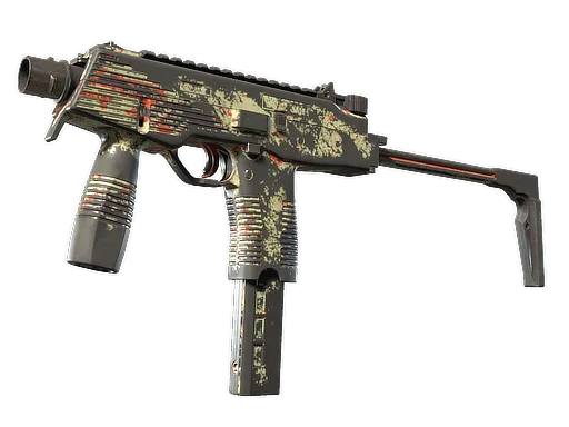 MP9 | Shredded (Battle-Scarred)