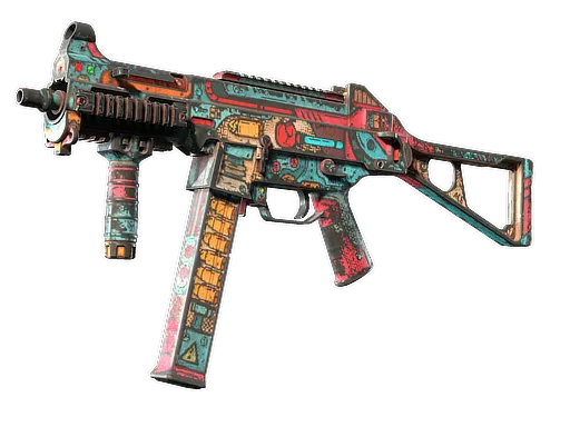 UMP-45 | K.O. Factory (Battle-Scarred)