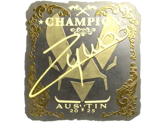 Sticker | ZywOo (Gold, Champion)