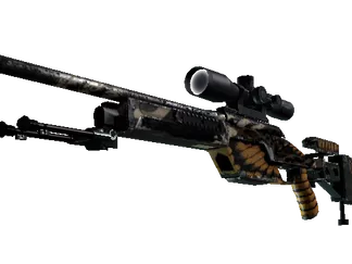 StatTrak™ SSG 08 | Death's Head (Well-Worn)