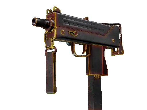 MAC-10 | Heat (Battle-Scarred)