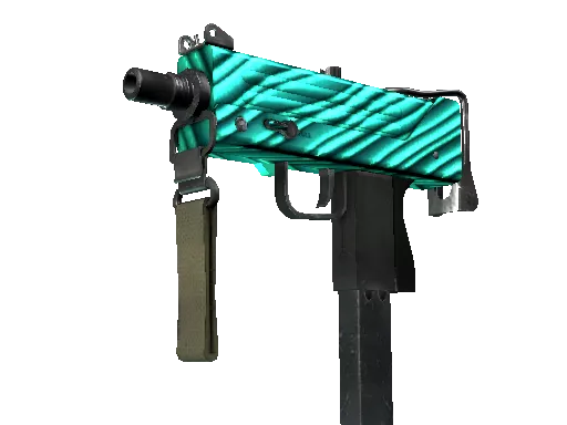 MAC-10 | Malachite (Minimal Wear)