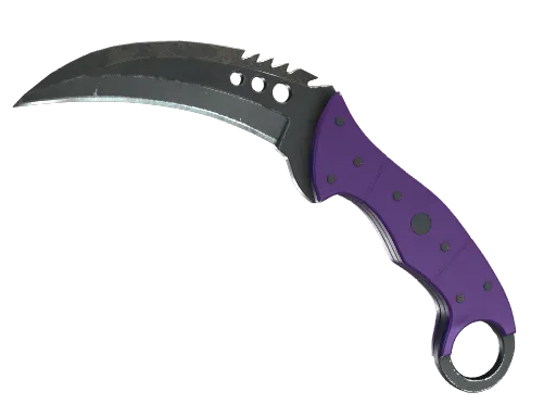 ★ Talon Knife | Ultraviolet (Well-Worn)