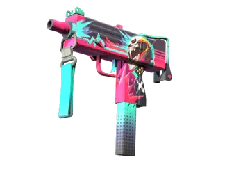 StatTrak™ MAC-10 | Neon Rider (Field-Tested)