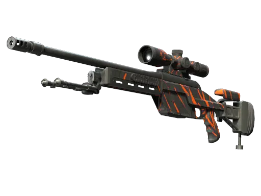 StatTrak™ SSG 08 | Slashed (Well-Worn)