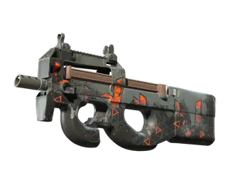 StatTrak™ P90 | Trigon (Well-Worn)