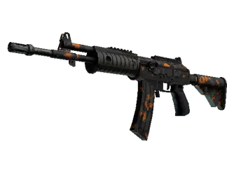 Galil AR | Orange DDPAT (Well-Worn)