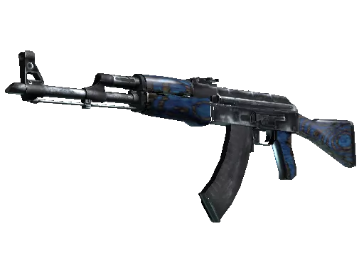 AK-47 | Blue Laminate (Well-Worn)