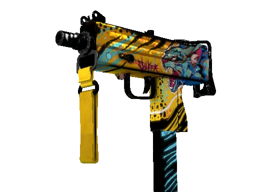 StatTrak™ MAC-10 | Stalker (Battle-Scarred)