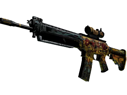 StatTrak™ SG 553 | Colony IV (Field-Tested)