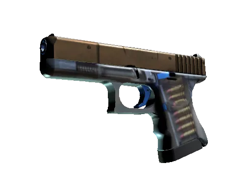 StatTrak™ Glock-18 | Clear Polymer (Well-Worn)