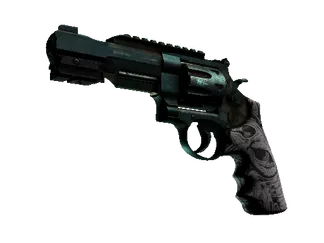 StatTrak™ R8 Revolver | Bone Forged (Battle-Scarred)