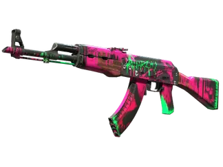 AK-47 | Neon Revolution (Well-Worn)
