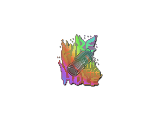 Sticker | Fire in the Hole (Holo)